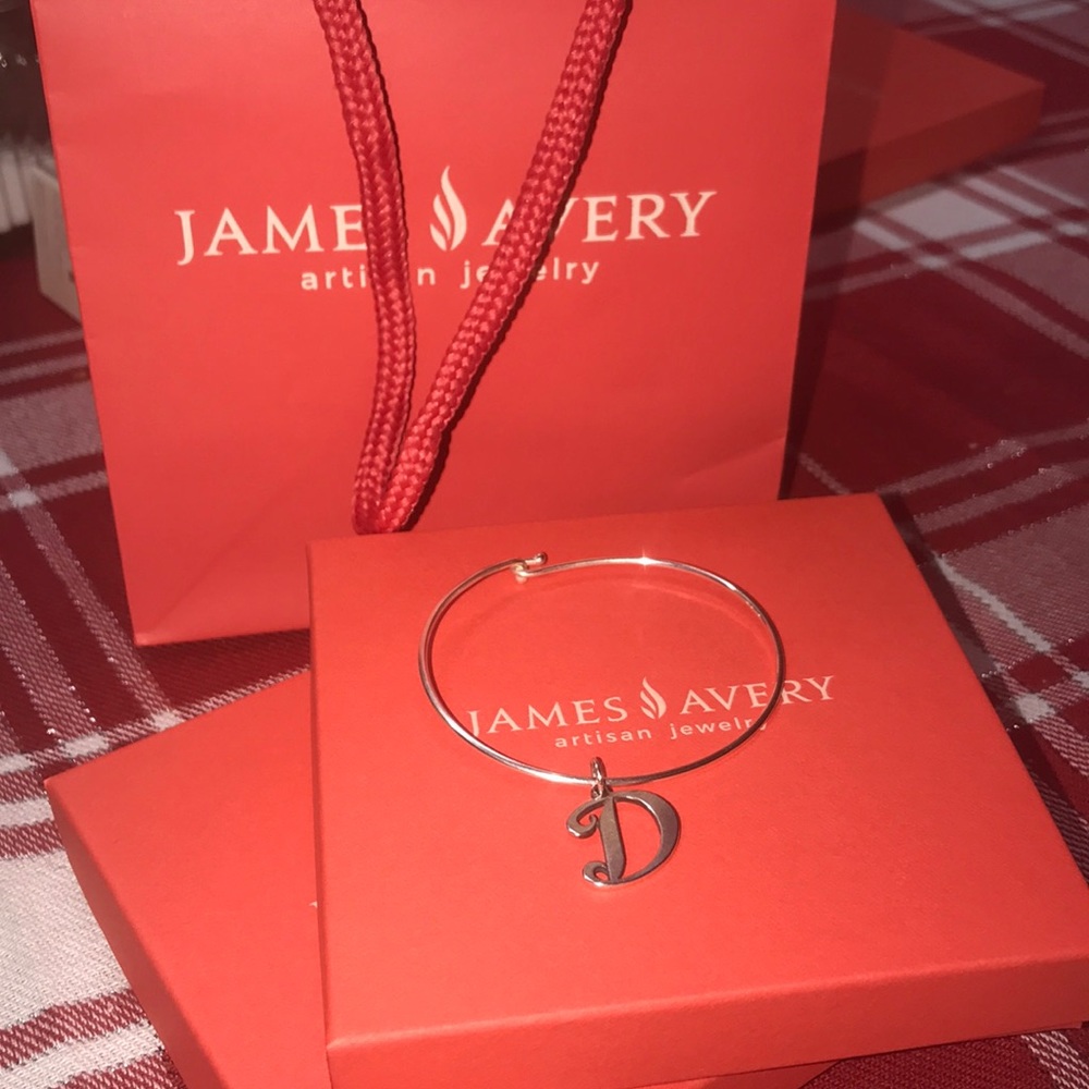 James Avery charm bracelet INITIAL ONLY